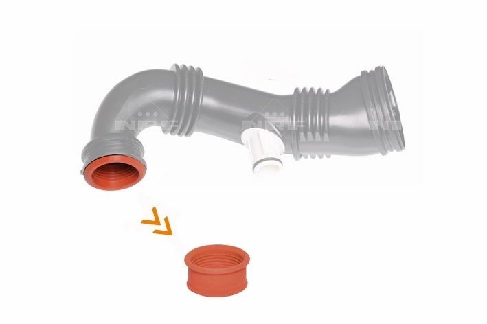 NRF 165010 Intake pipe, air filter MERCEDES-BENZ experience and price