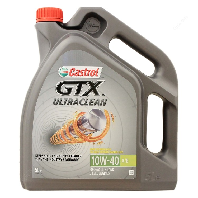 CASTROL GTX, Ultraclean A/B 10W-40, 5l Motor oil 15F090 buy