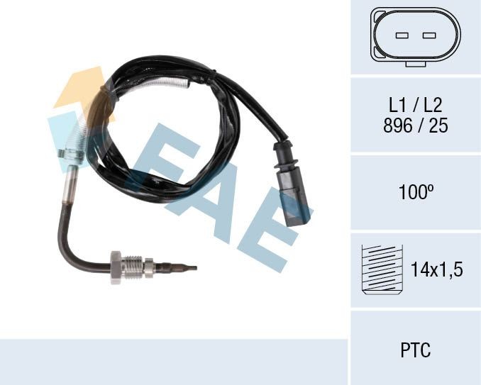 FAE 68093 Sensor, exhaust gas temperature 137075