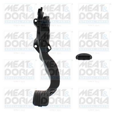 MEAT & DORIA 83753 PEUGEOT Gas pedal position sensor in original quality