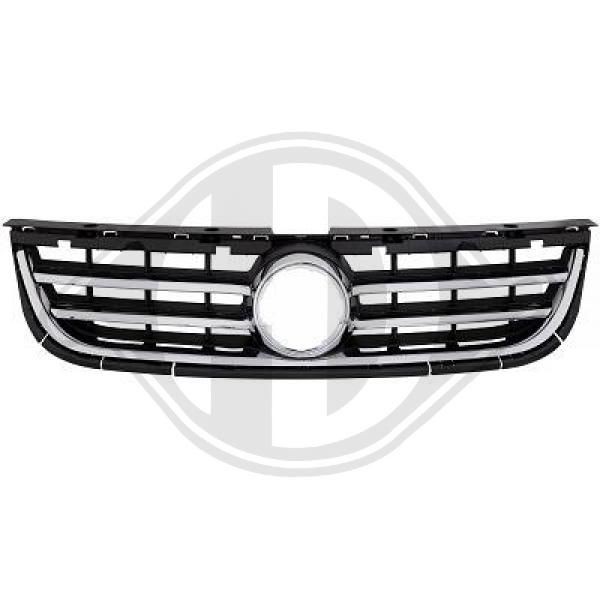 DIEDERICHS 2286843 Front grill VW TOUAREG 2009 price