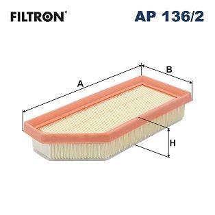 Original AP 136/2 FILTRON Air filters NISSAN