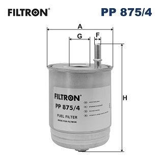 Original FILTRON Fuel filters PP 875/4 for HYUNDAI i30