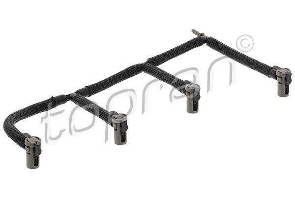 Hose, fuel overflow TOPRAN 119 521 - Volkswagen T-CROSS Pipes and hoses spare parts order