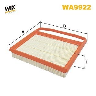 WA9922 WIX FILTERS Air filter - buy online