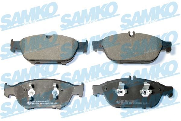 SAMKO 5SP2256 Brake pad set A0074208820