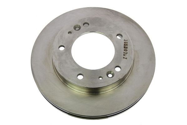 MAPCO 25570 Brake disc Front Axle, 284x24mm, 5, Vented
