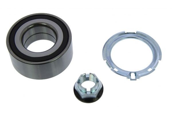 26131 MAPCO Wheel bearings RENAULT Front axle both sides, with integrated magnetic sensor ring, 88 mm