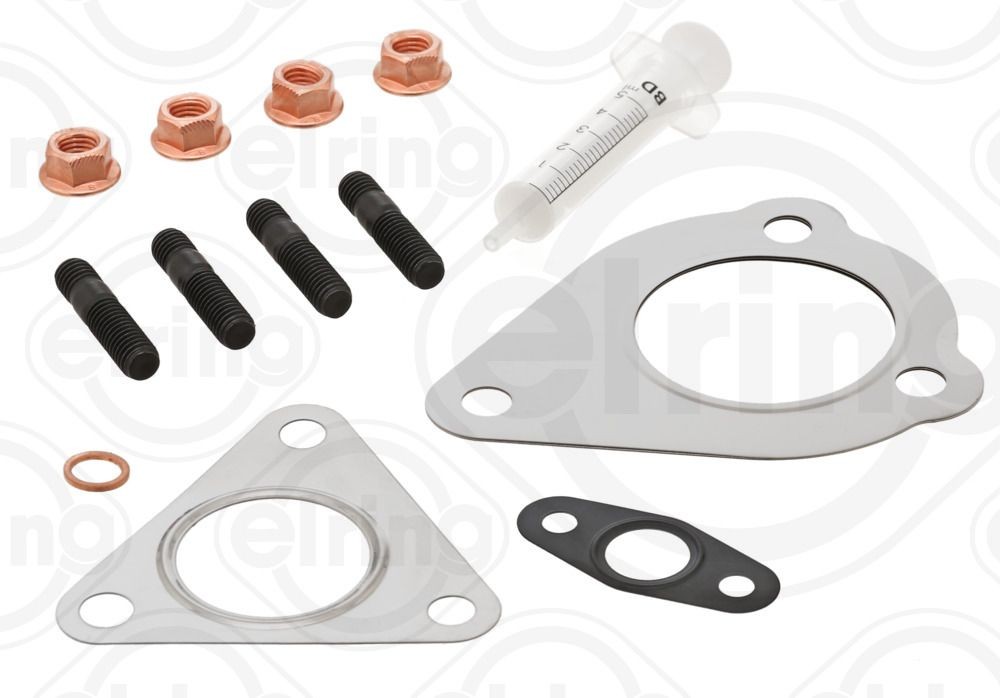 028 145 702 C ELRING with gaskets/seals, with bolts/screws Mounting Kit, charger 703.990 buy