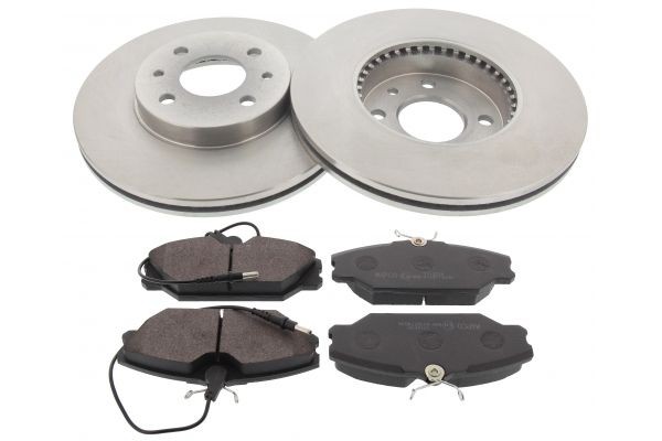 MAPCO 47150 Brake discs and pads set Front Axle, Vented