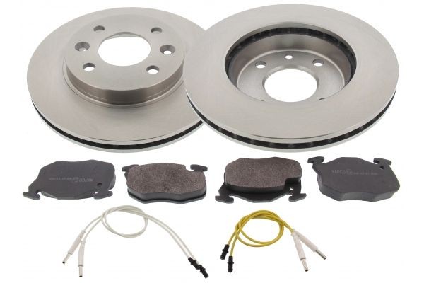 MAPCO Vented, incl. wear warning contact Ø: 238mm, Brake Disc Thickness: 20mm Brake discs and pads 47155 buy