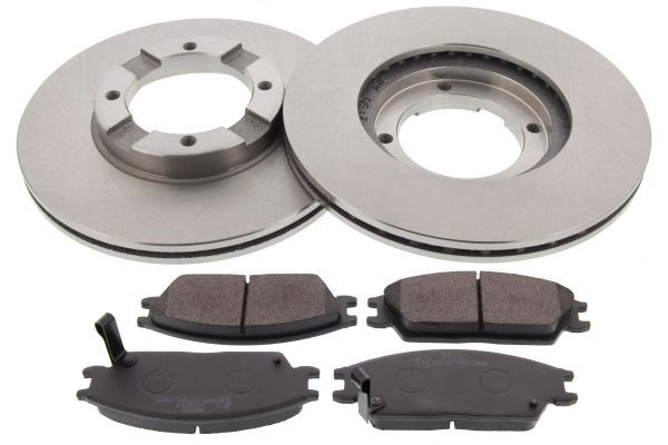 Hyundai Brake discs and pads set MAPCO 47506 at a good price