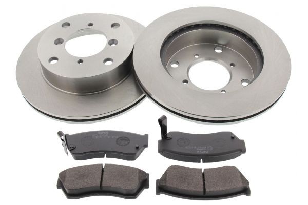 MAPCO Front Axle, Vented Ø: 231mm, Brake Disc Thickness: 17mm Brake discs and pads 47593 buy