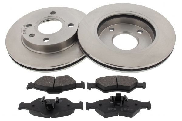 Mazda Brake discs and pads set MAPCO 47652 at a good price