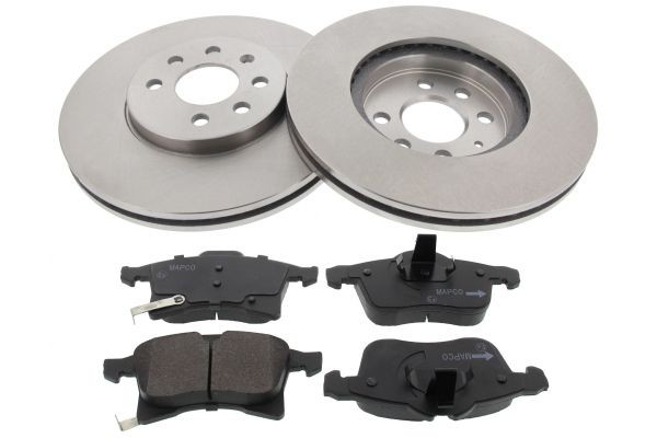 Opel Brake discs and pads set MAPCO 47694 at a good price