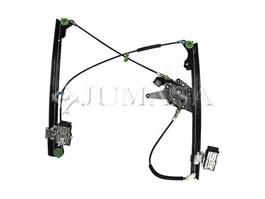 62245530 JUMASA Window mechanism VW Right Front, Operating Mode: Electric, without electric motor, with comfort function