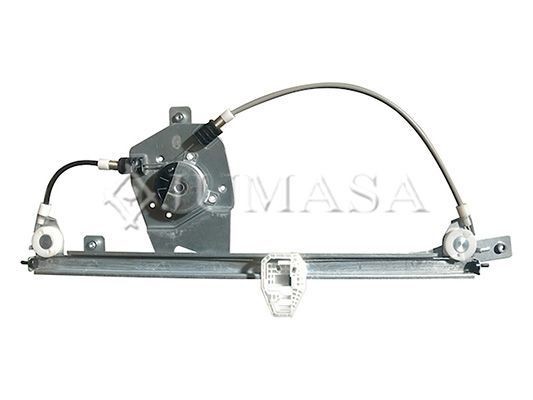 Electric window mechanism JUMASA Right Rear, Operating Mode: Electric, without electric motor, with comfort function - 62424091