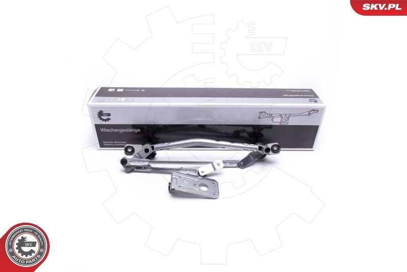 Windscreen wiper linkage ESEN SKV for left-hand drive vehicles, Front, without electric motor - 05SKV117