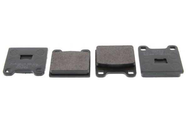 MAPCO Disc brake pads rear and front VW Polo Hatchback (86C, 80) new 6088