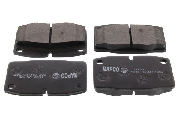 180454 MAPCO Front Axle Height: 59mm, Width: 100mm, Thickness: 15,8mm Brake pads 6145/2 buy