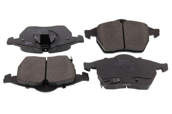 MAPCO 6148 Brake pad set Front Axle, with acoustic wear warning