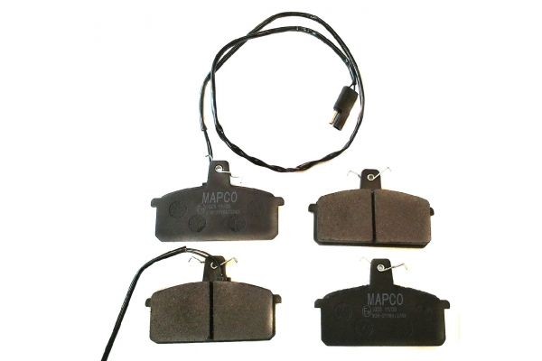 Great value for money - MAPCO Brake pad set 6180