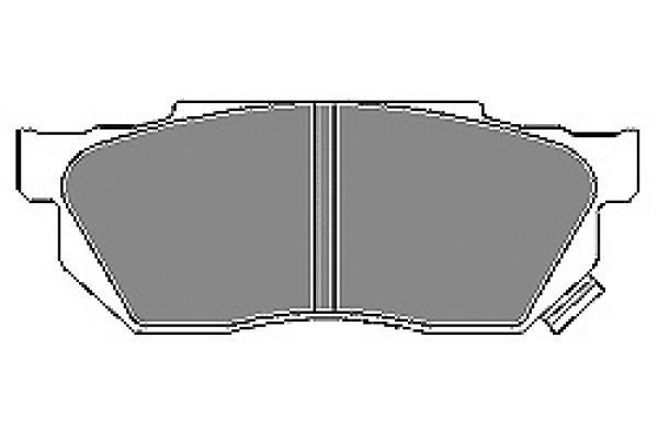 MAPCO 6247 Brake pad set Front Axle, with acoustic wear warning