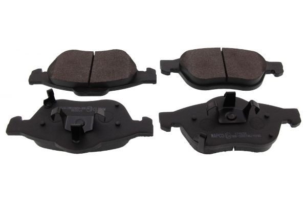 181556 MAPCO Front Axle, incl. wear warning contact Height: 67,8mm, Width: 156,3mm, Thickness: 18,3mm Brake pads 6253 buy