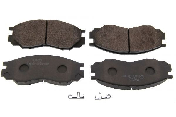 MAPCO Front Axle, incl. wear warning contact Height: 55mm, Width: 137,8mm, Thickness: 15,5mm Brake pads 6341 buy