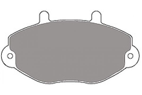 Great value for money - MAPCO Brake pad set 6381
