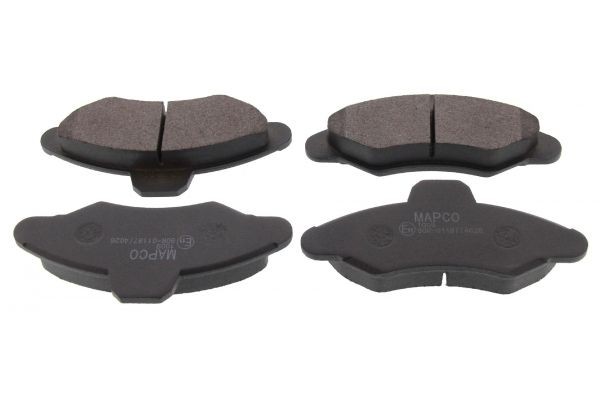 MAPCO 6388 Brake pad set Front Axle, excl. wear warning contact
