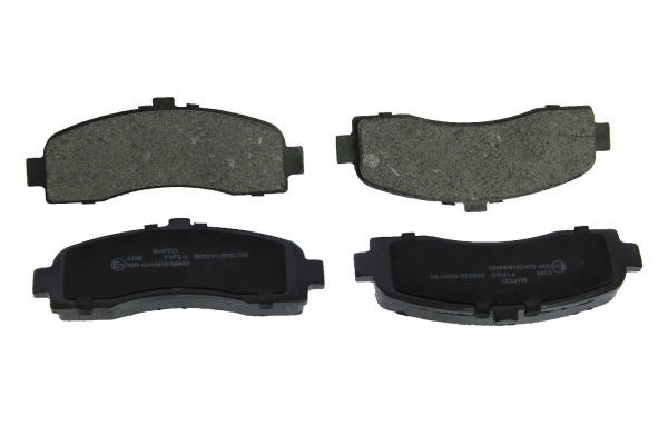 Great value for money - MAPCO Brake pad set 6398