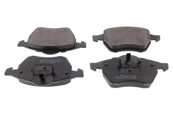 MAPCO 6491 Brake pad set Front Axle, with anti-squeak plate
