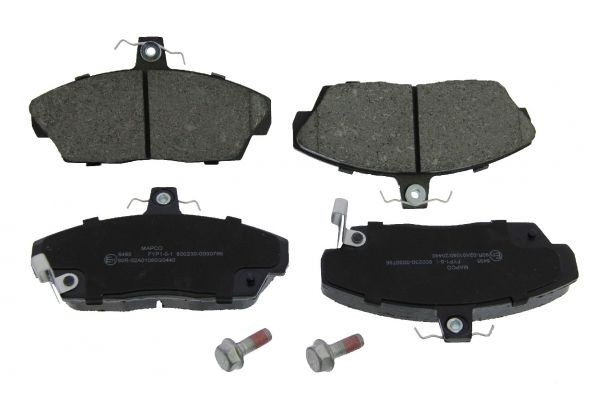 MAPCO 6495 Brake pad set Front Axle, with acoustic wear warning