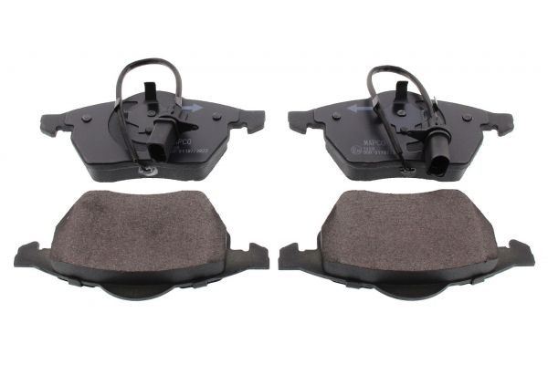 181362 MAPCO Front Axle, incl. wear warning contact, with anti-squeak plate Height: 74mm, Width: 156,3mm, Thickness: 20,3mm Brake pads 6534 buy