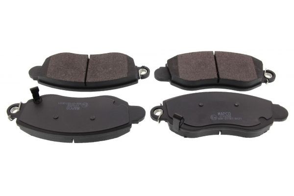 6540 MAPCO Brake pad set FORD Front Axle, incl. wear warning contact
