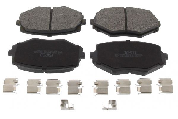 Great value for money - MAPCO Brake pad set 6588