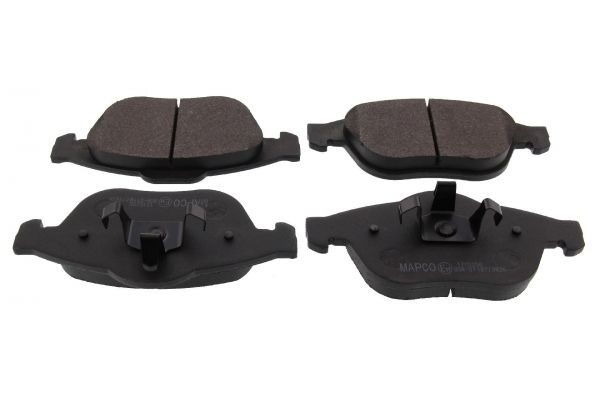MAPCO 6593 Brake pad set Front Axle, not prepared for wear indicator, excl. wear warning contact