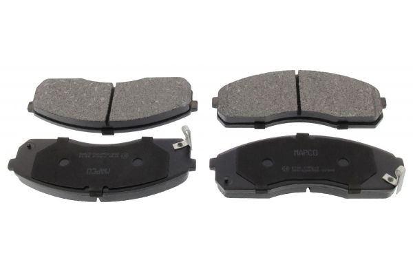 MAPCO 6740 Brake pad set Front Axle, with acoustic wear warning, with anti-squeak plate