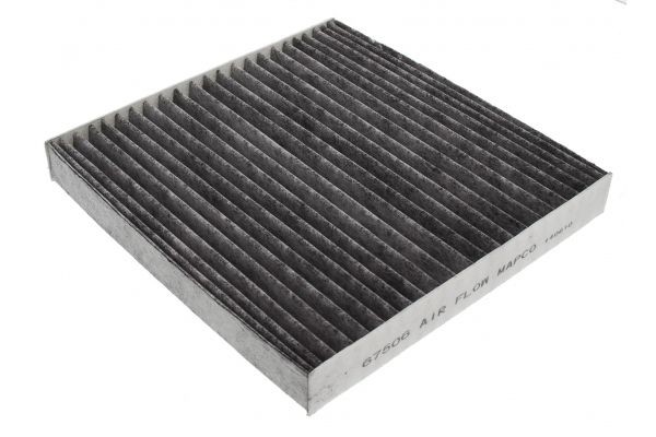 MAPCO 67506 Pollen filter Activated Carbon Filter, 234 mm x 224 mm x 30 mm