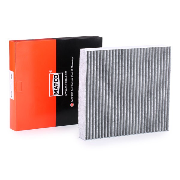MAPCO Activated Carbon Filter, 235 mm x 210 mm x 35 mm Width: 210mm, Height: 35mm, Length: 235mm Cabin filter 67636 buy