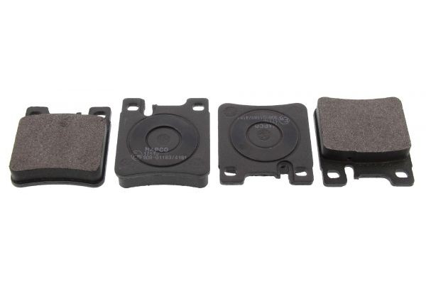 MAPCO Disc brake pads rear and front MERCEDES-BENZ E-Class Coupe (C124) new 6781