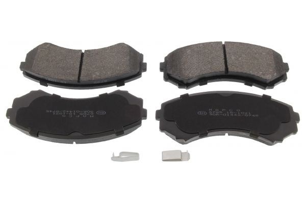 MAPCO Front Axle Height: 58,8mm, Width: 130,2mm, Thickness: 15,5mm Brake pads 6785 buy