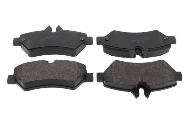 MAPCO 6798 Brake pad set Rear Axle, prepared for wear indicator, with anti-squeak plate