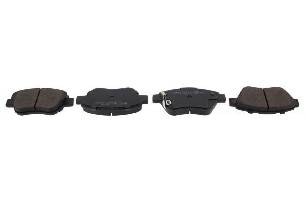 MAPCO 6805 Brake pad set Front Axle, with acoustic wear warning, with anti-squeak plate