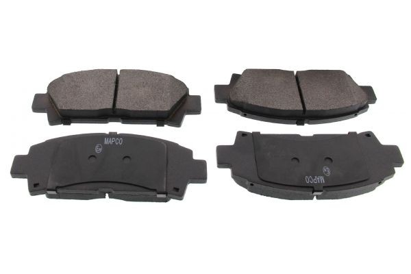 MAPCO 6808 Brake pad set Front Axle, with anti-squeak plate