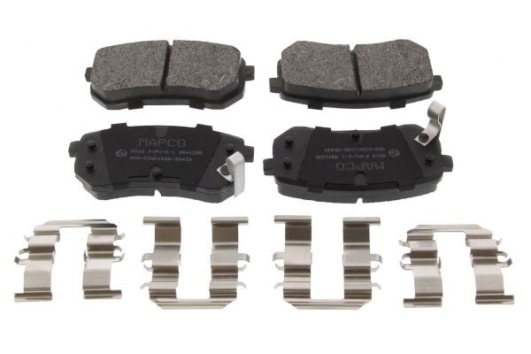 Great value for money - MAPCO Brake pad set 6816