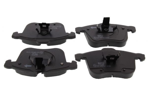MAPCO 6829 Brake pad set Front Axle, prepared for wear indicator, with anti-squeak plate