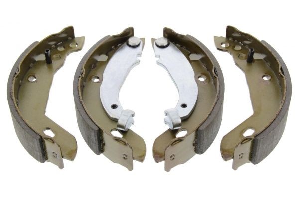 MAPCO 8117 Brake Shoe Set Rear Axle, 180 x 30 mm, with lever