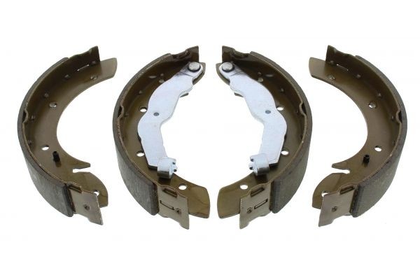 MAPCO 8815 Brake Shoe Set Rear Axle, 229 x 42 mm, with lever